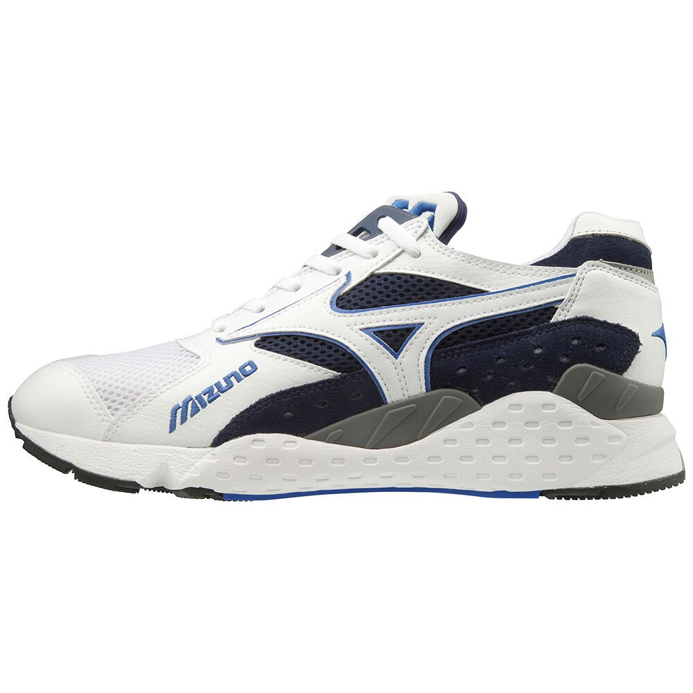 Mizuno Women's Sneakers White/Navy Mondo Control Shoes - D1GA201114